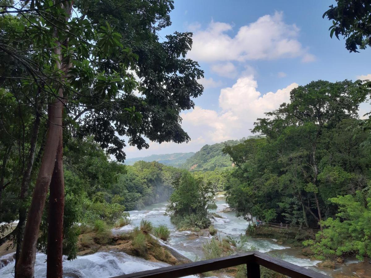 Cabanas Yax-Ha Arroyo Agua Azul Eksteriør billede